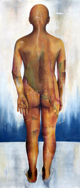 Identidad IV by Patricia Vazquez, acrylic on canvas